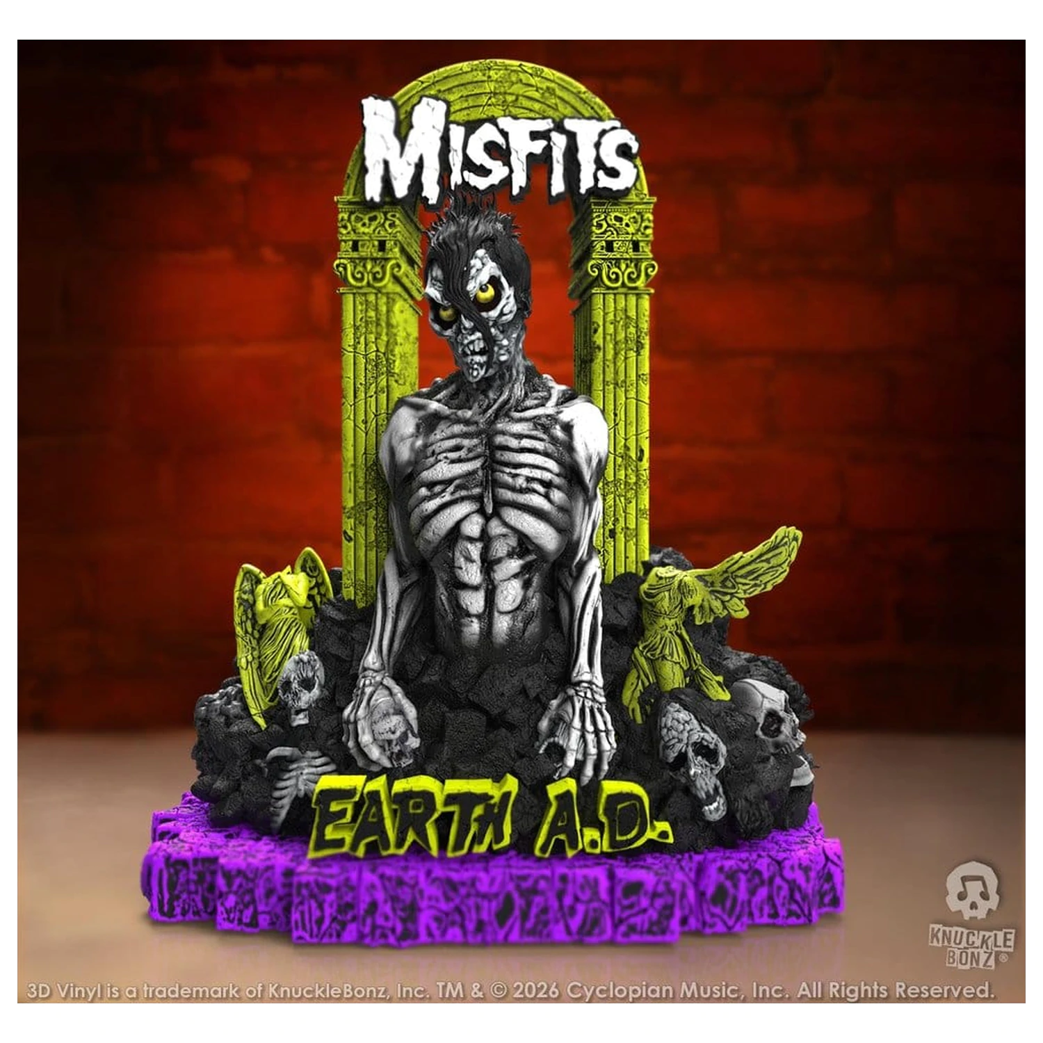 Misfits 3D vinylová figúrka Earth A.D. Death Comes Ripping produktová fotografia