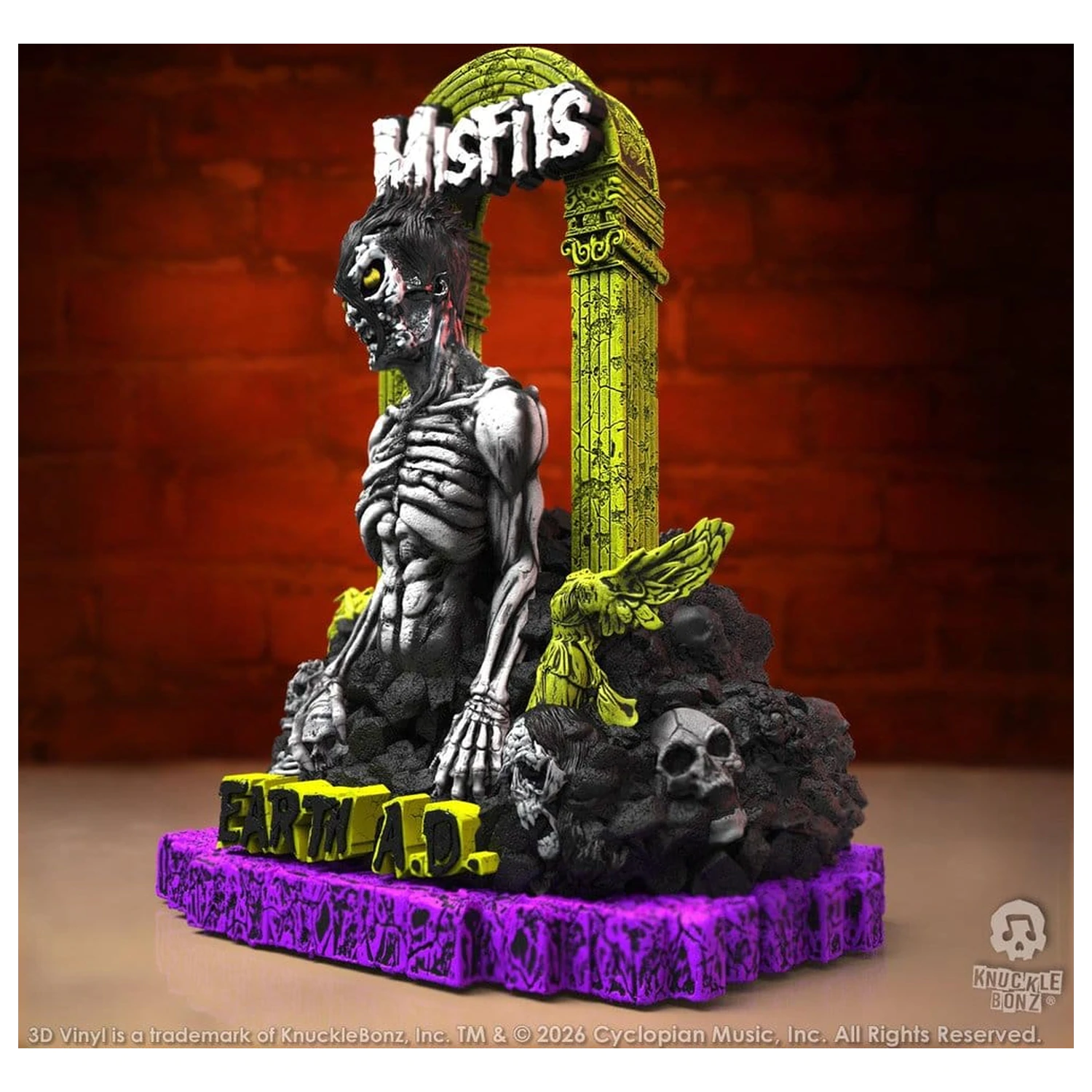 Misfits 3D vinylová figúrka Earth A.D. Death Comes Ripping produktová fotografia