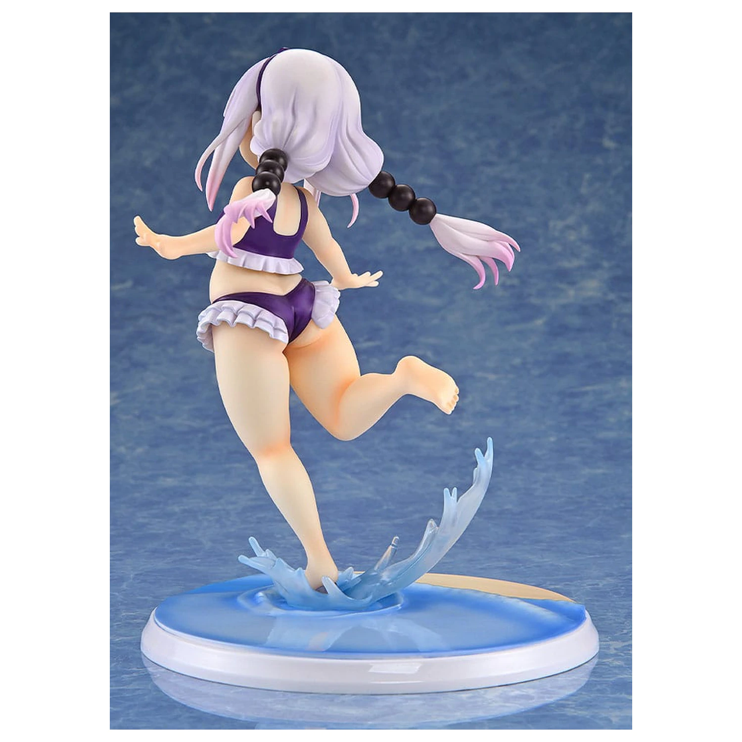 Miss Kobayashi's Dragon Maid PVC Socha 1/6 Kanna Kamui: Excited to Wear a Swimsuit at Home Ver. (Purple) 20 cm produktová fotografia