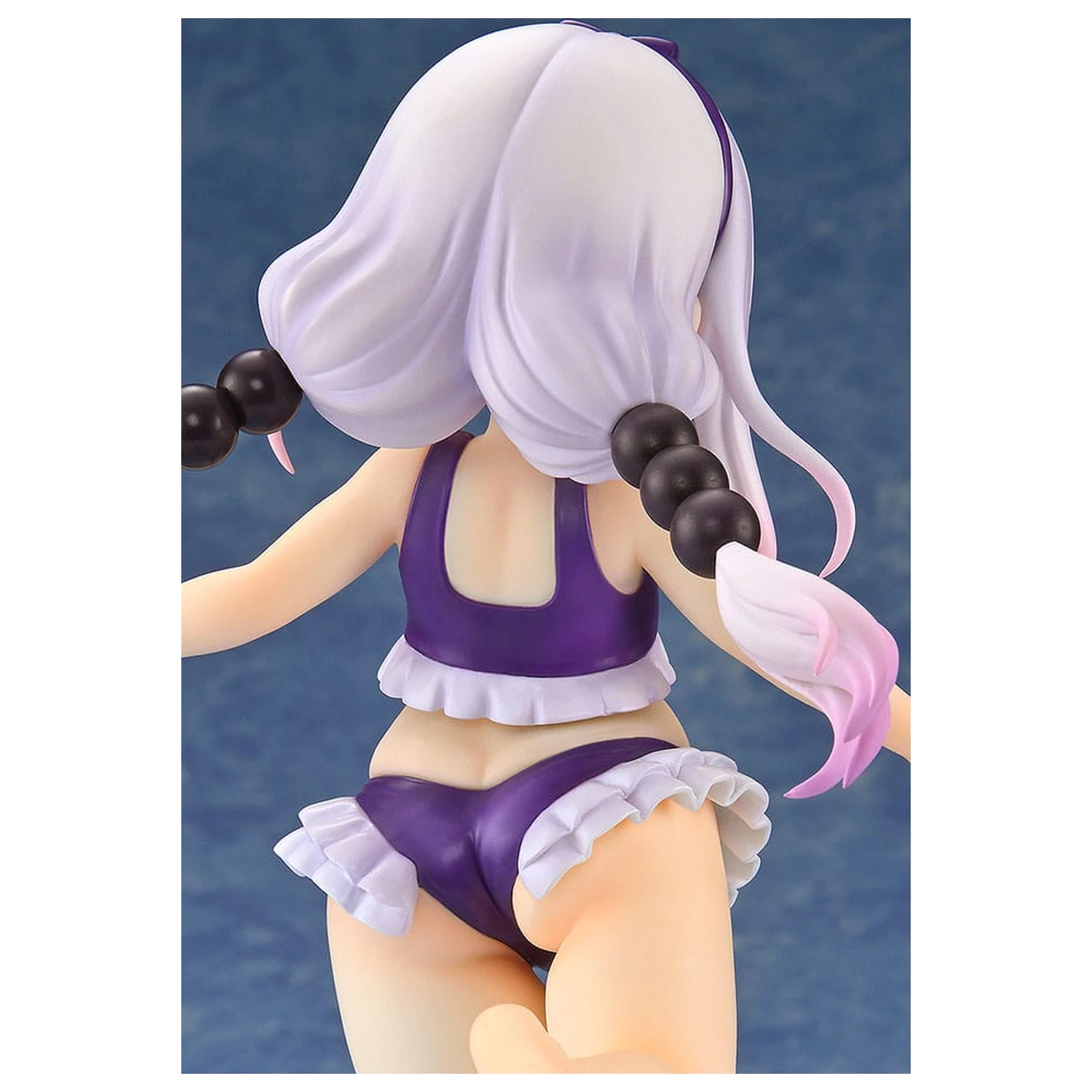 Miss Kobayashi's Dragon Maid PVC Socha 1/6 Kanna Kamui: Excited to Wear a Swimsuit at Home Ver. (Purple) 20 cm produktová fotografia