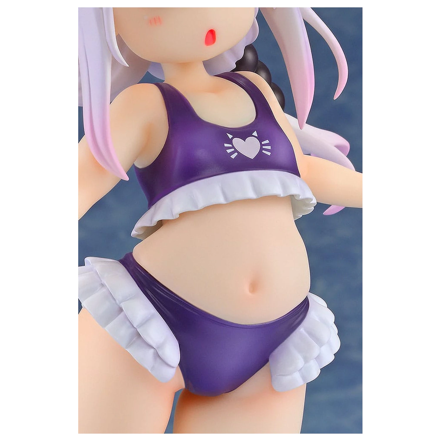 Miss Kobayashi's Dragon Maid PVC Socha 1/6 Kanna Kamui: Excited to Wear a Swimsuit at Home Ver. (Purple) 20 cm produktová fotografia