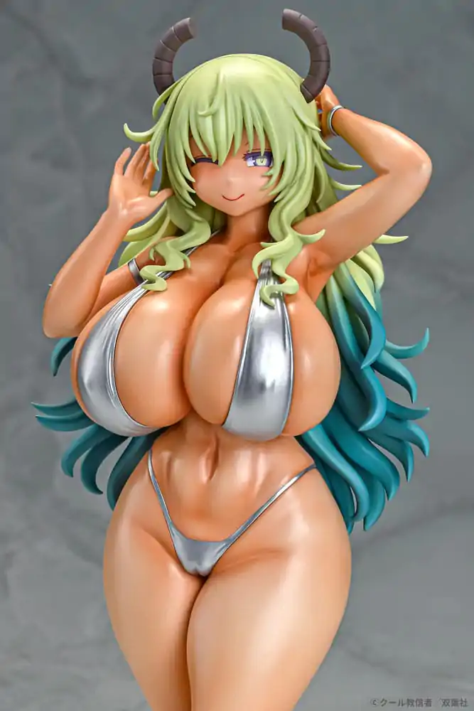 Postavička Miss Kobayashi's Dragon Maid z PVC v mierke 1/7 Lucoa Bikini Style Suntan Ver. 26 cm termékfotó