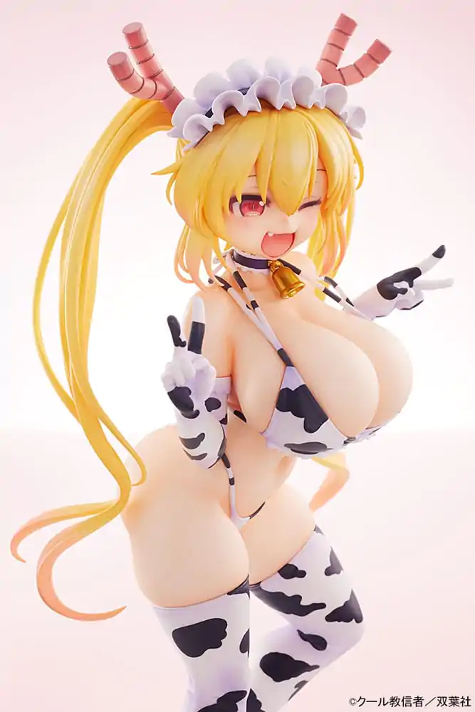 Miss Kobayashi´s Dragon Maid PVC Socha 1/7 Tohru Cow Pattern Bikini Ver. 25 cm produktová fotografia