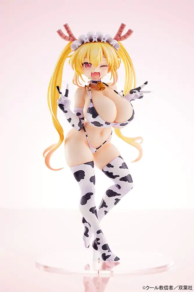 Miss Kobayashi´s Dragon Maid PVC Socha 1/7 Tohru Cow Pattern Bikini Ver. 25 cm produktová fotografia