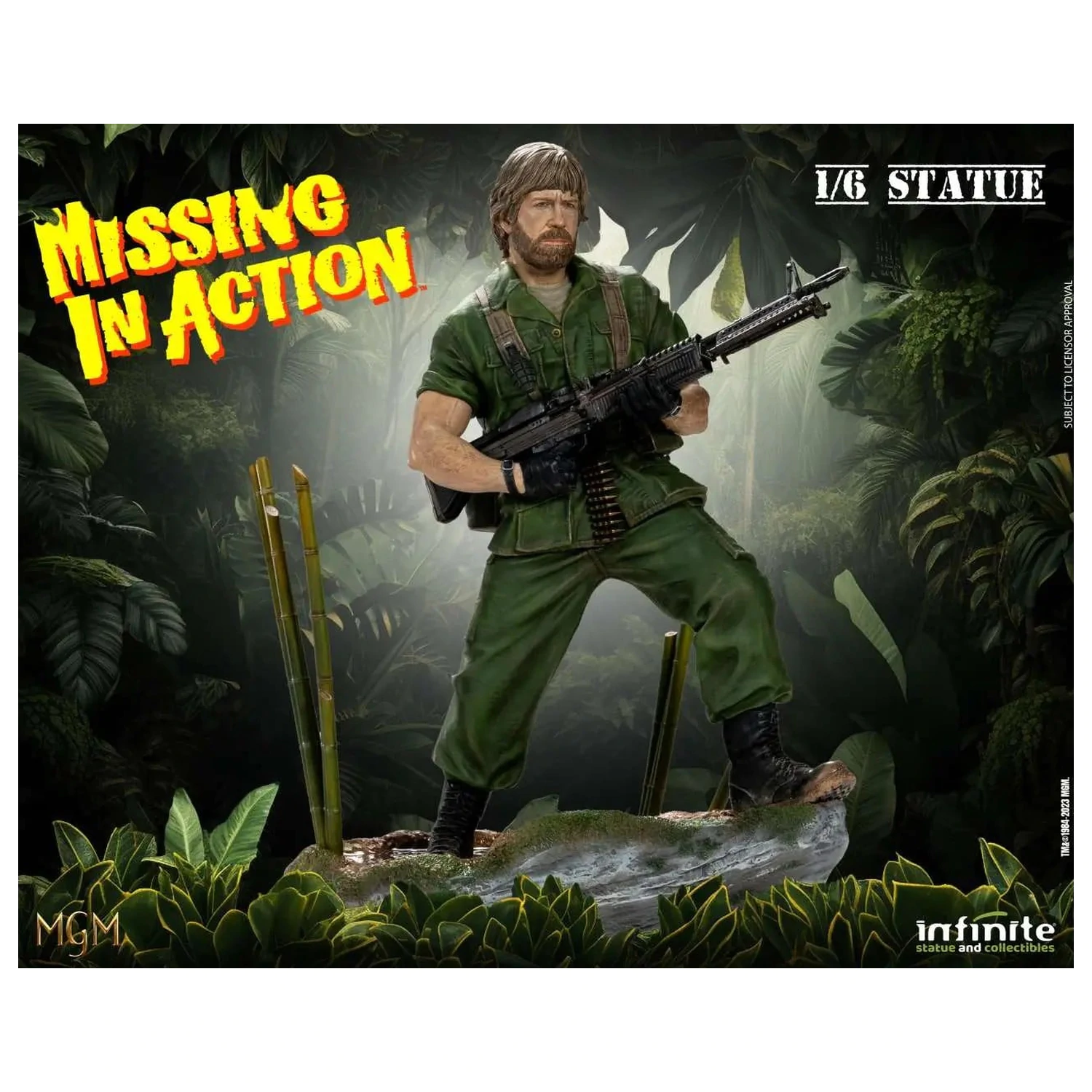 Missing In Action plukovník James Braddock socha 1/6 31 cm produktová fotografia