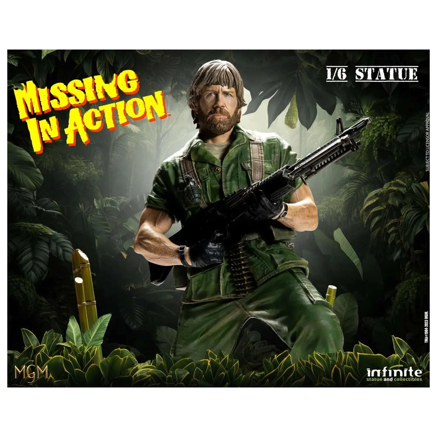 Missing In Action plukovník James Braddock socha 1/6 31 cm produktová fotografia