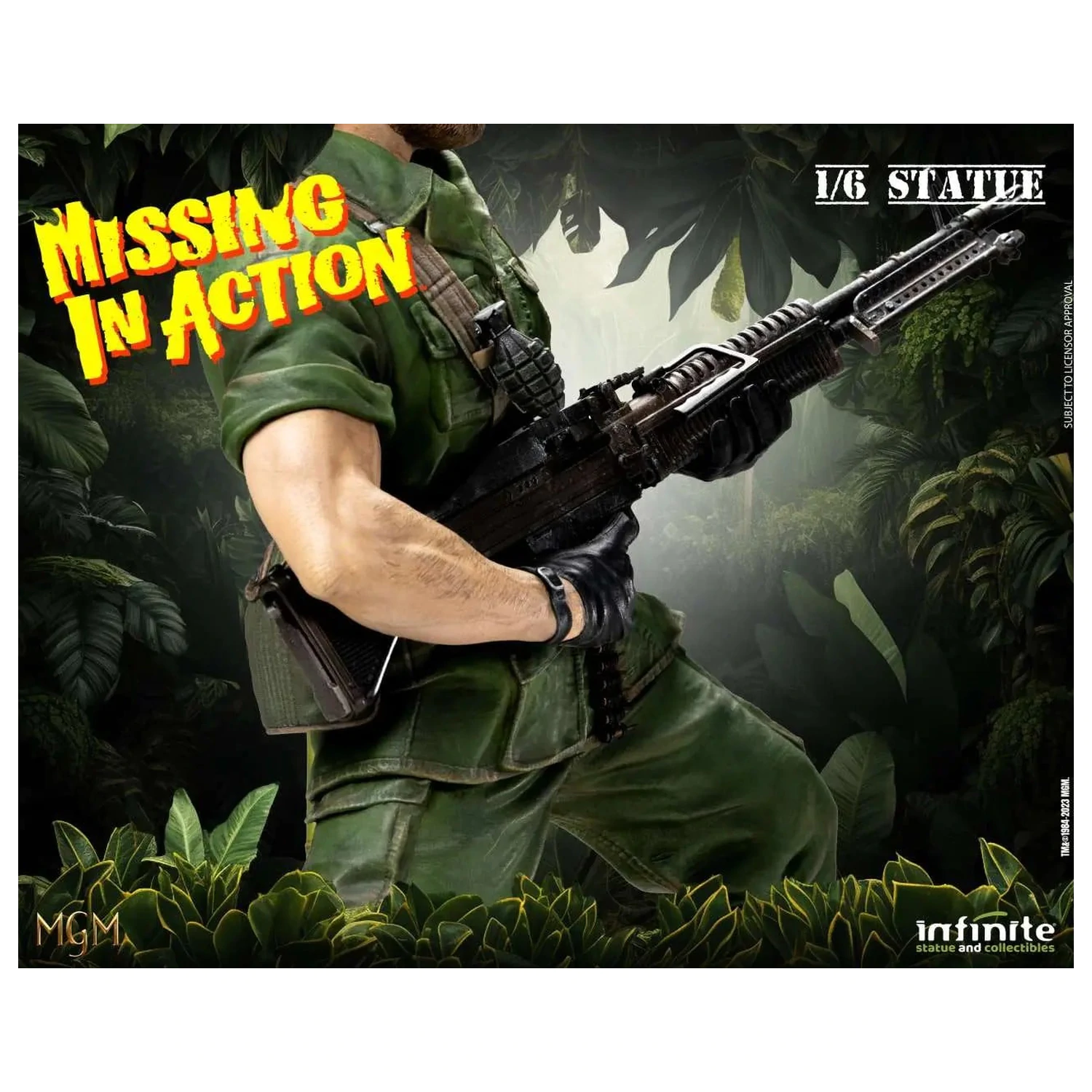 Missing In Action plukovník James Braddock socha 1/6 31 cm produktová fotografia