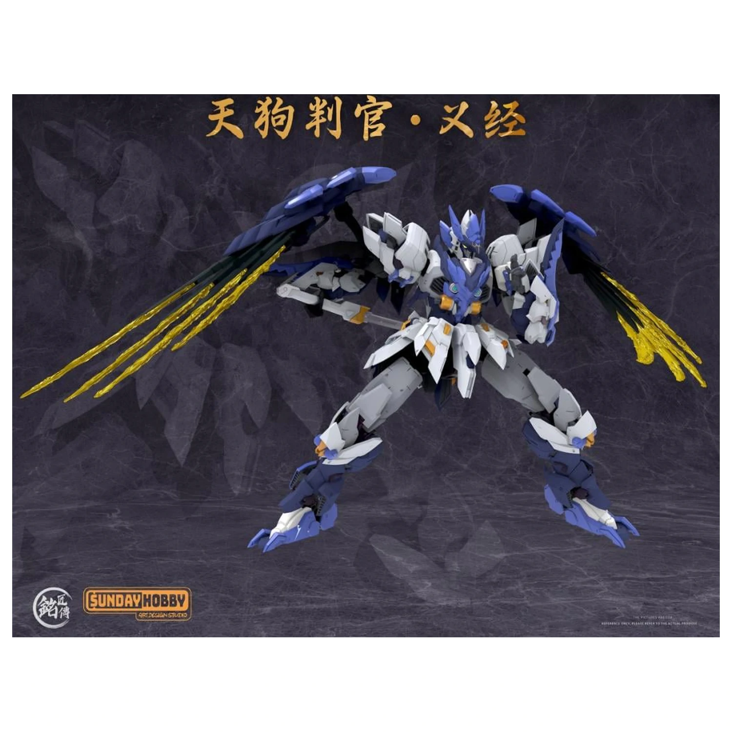 MJZ Studio x Sunday Hobby Tengu Judge Yoshitsune Plastikový model 23,6 cm produktová fotografia