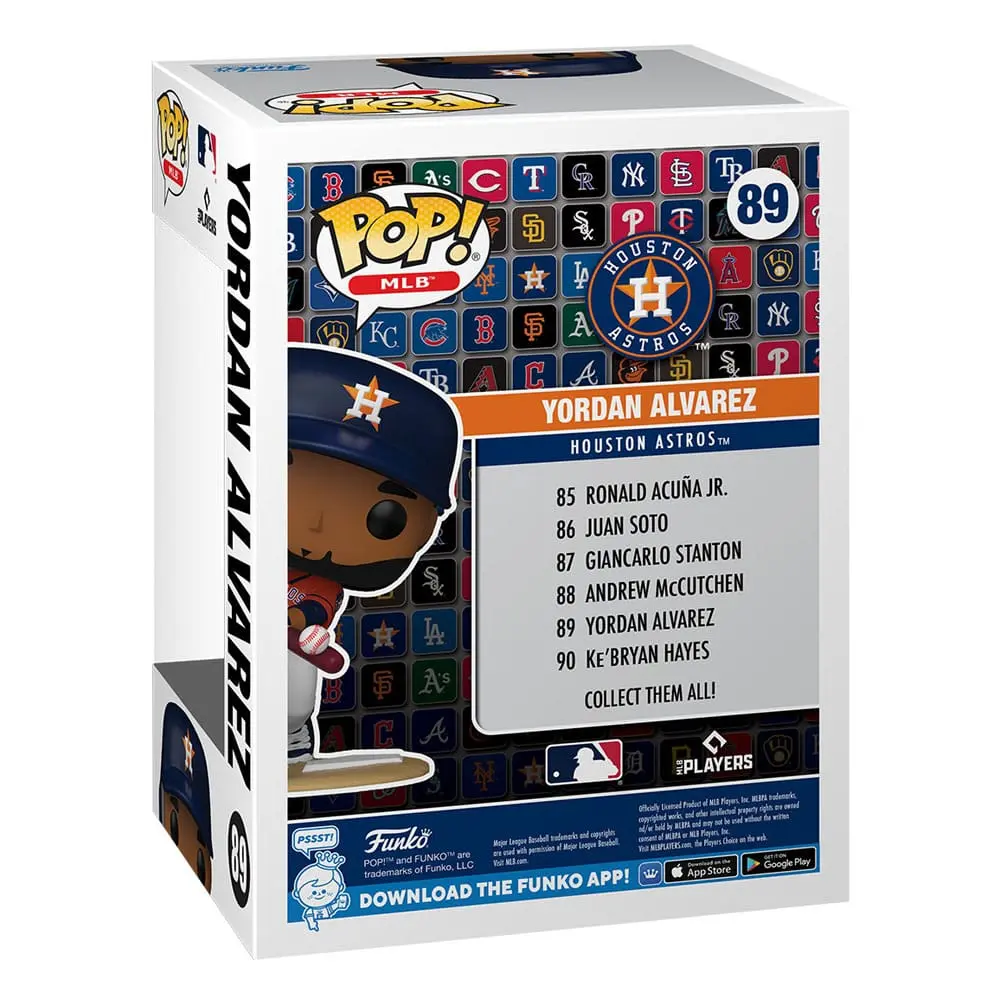 MLB POP! Vinyl Figúrka Astros- Yordan Alvarez 9 cm produktová fotografia