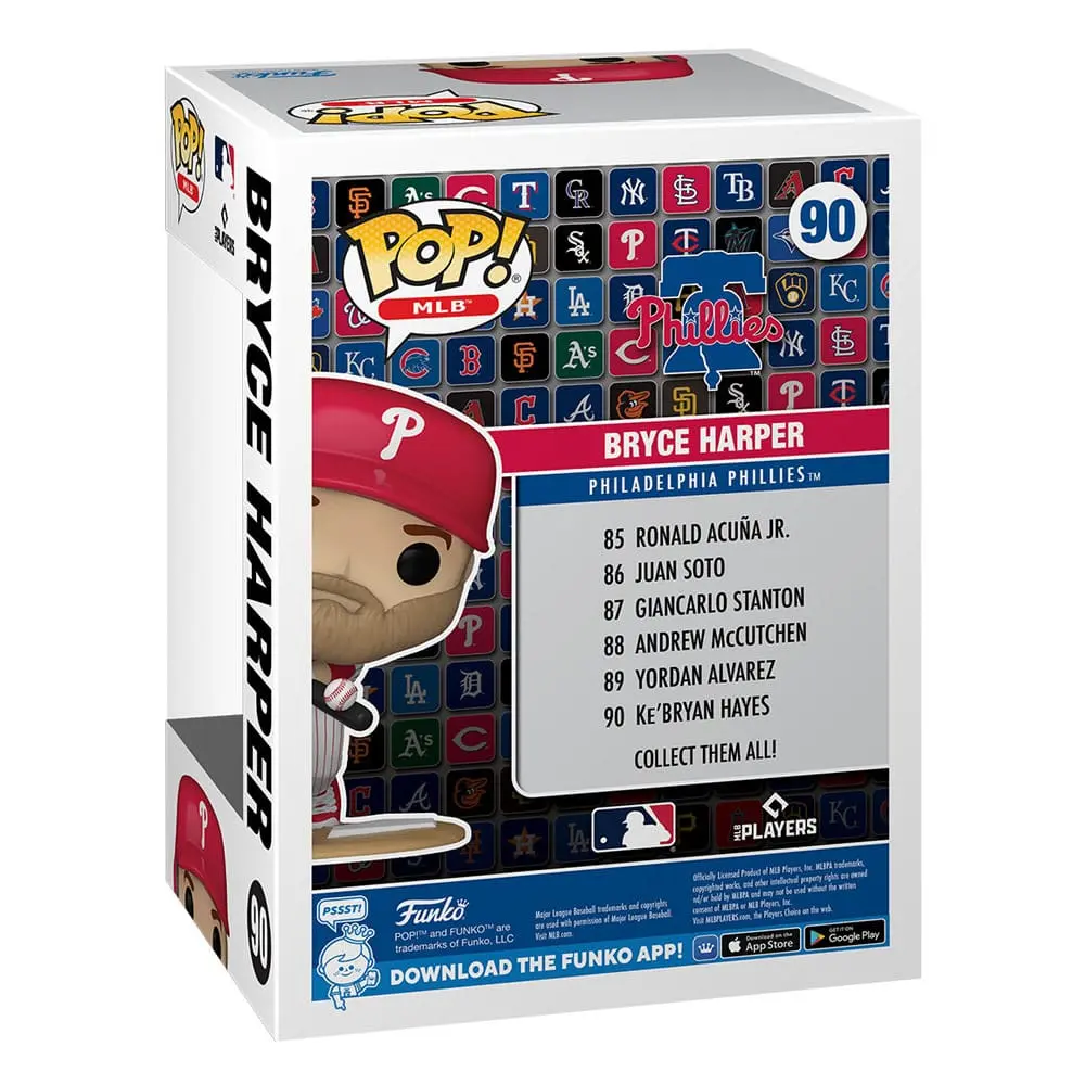 MLB POP! Vinylová figúrka Phillies - Bryce Harper 9 cm produktová fotografia