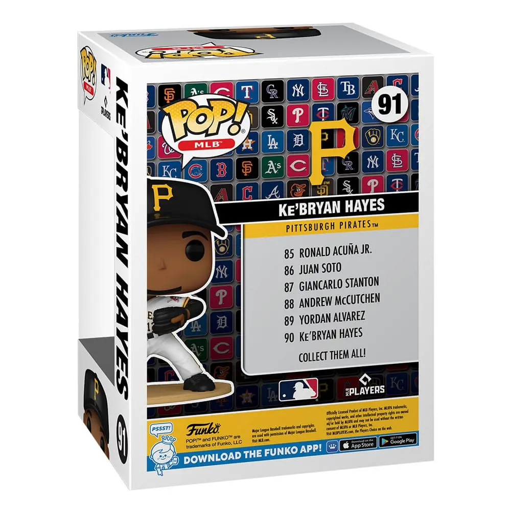 MLB POP! Vinilová figúrka Pirates - KeBryan Hayes 9 cm termékfotó