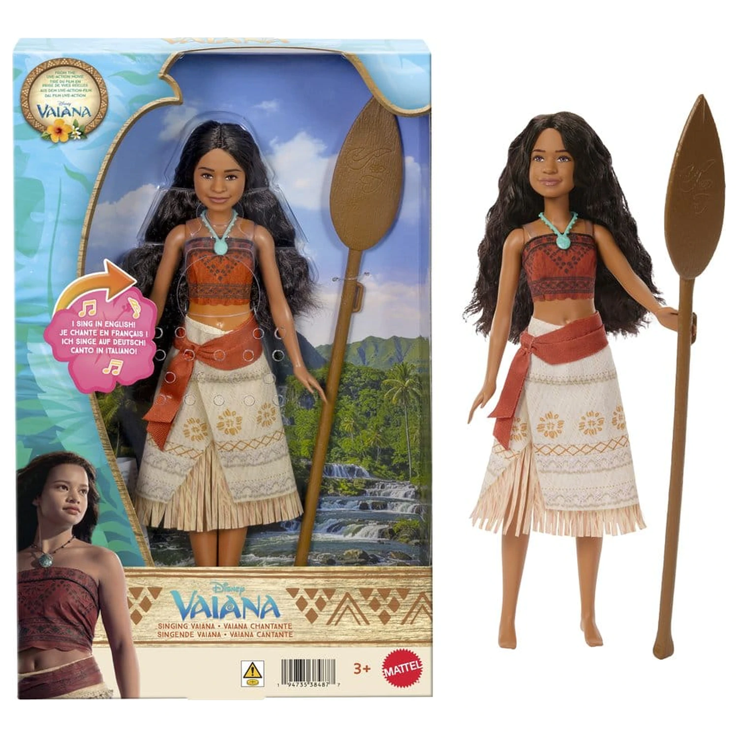 Moana 2026 Movie Spievajúca bábika Moana produktová fotografia