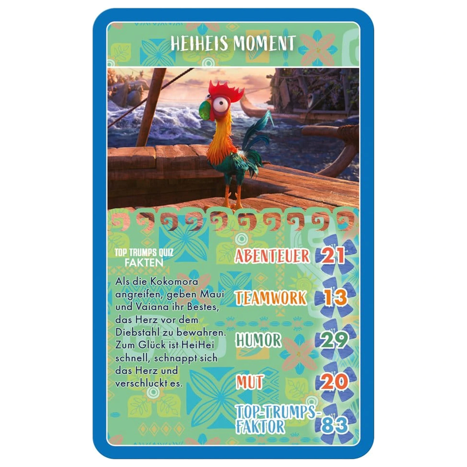 Moana Kartová hra Top Trumps *German Version* produktová fotografia
