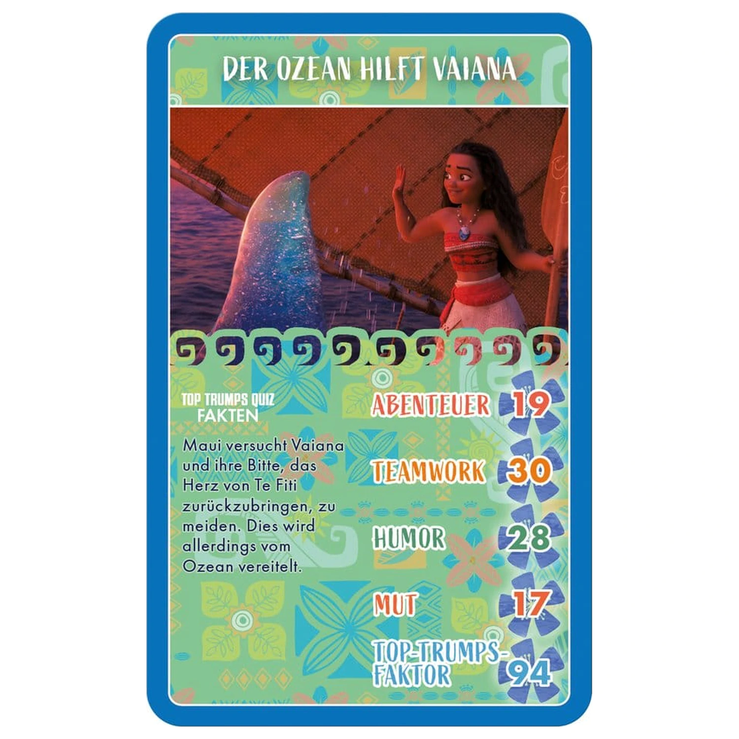 Moana Kartová hra Top Trumps *German Version* produktová fotografia