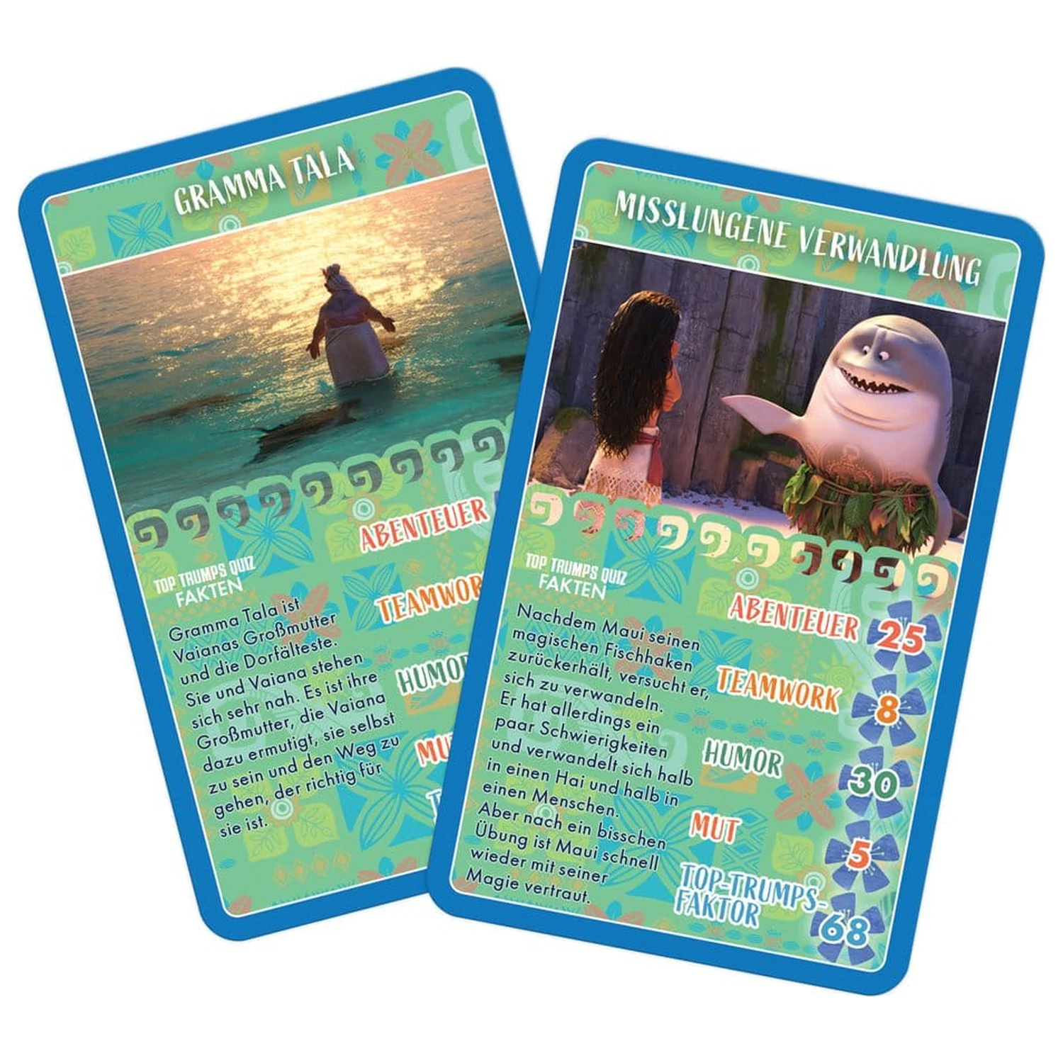 Moana Kartová hra Top Trumps *German Version* produktová fotografia