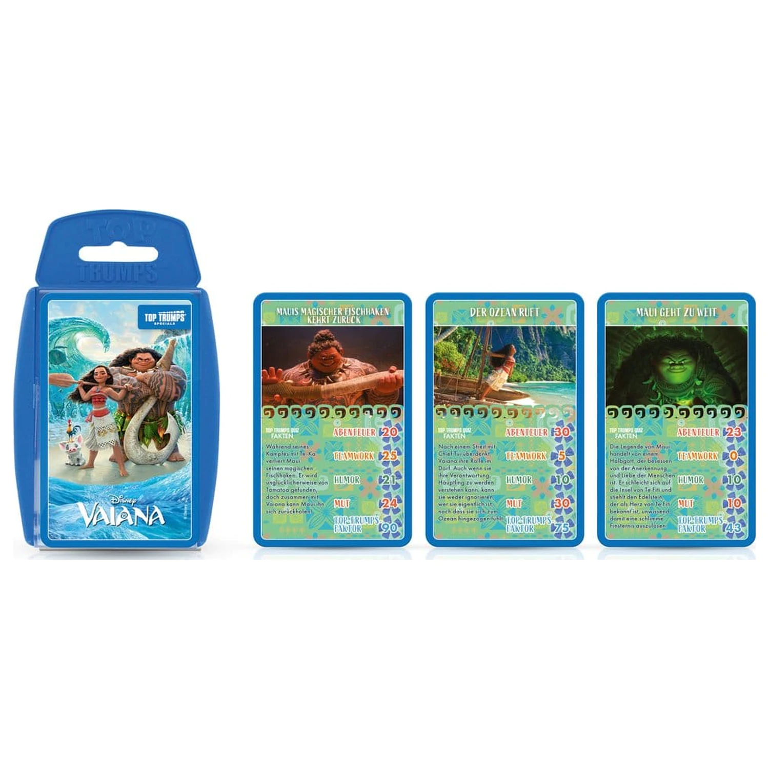 Moana Kartová hra Top Trumps *German Version* produktová fotografia