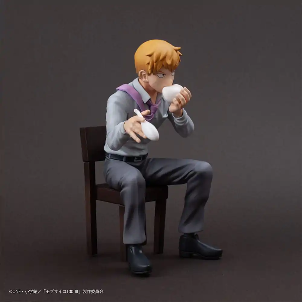 Mob Psycho 100 III x Bunbougu Cafe 2022 PVC Socha Arataka Reigen 14 centimetrov produktová fotografia