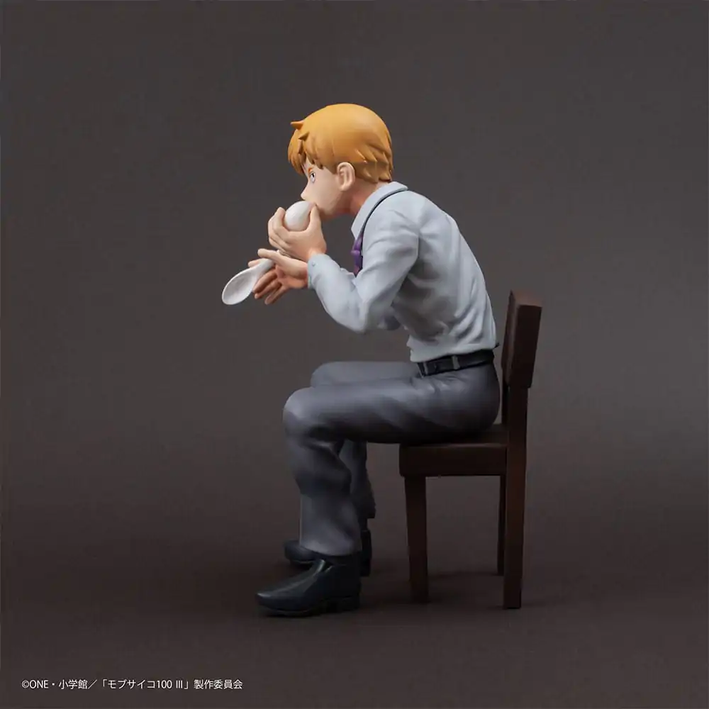 Mob Psycho 100 III x Bunbougu Cafe 2022 PVC Socha Arataka Reigen 14 centimetrov produktová fotografia