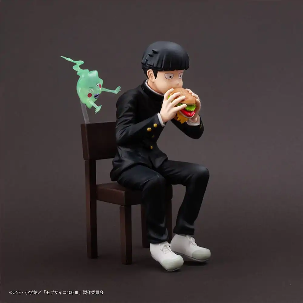 Mob Psycho 100 III x Bunbougu Cafe 2022 PVC soška Shigeo Kageyama & Ekubo 13 cm produktová fotografia