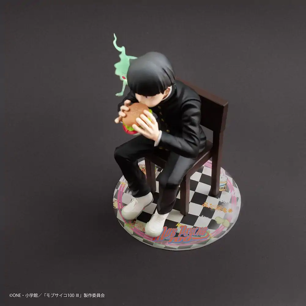 Mob Psycho 100 III x Bunbougu Cafe 2022 PVC soška Shigeo Kageyama & Ekubo 13 cm produktová fotografia