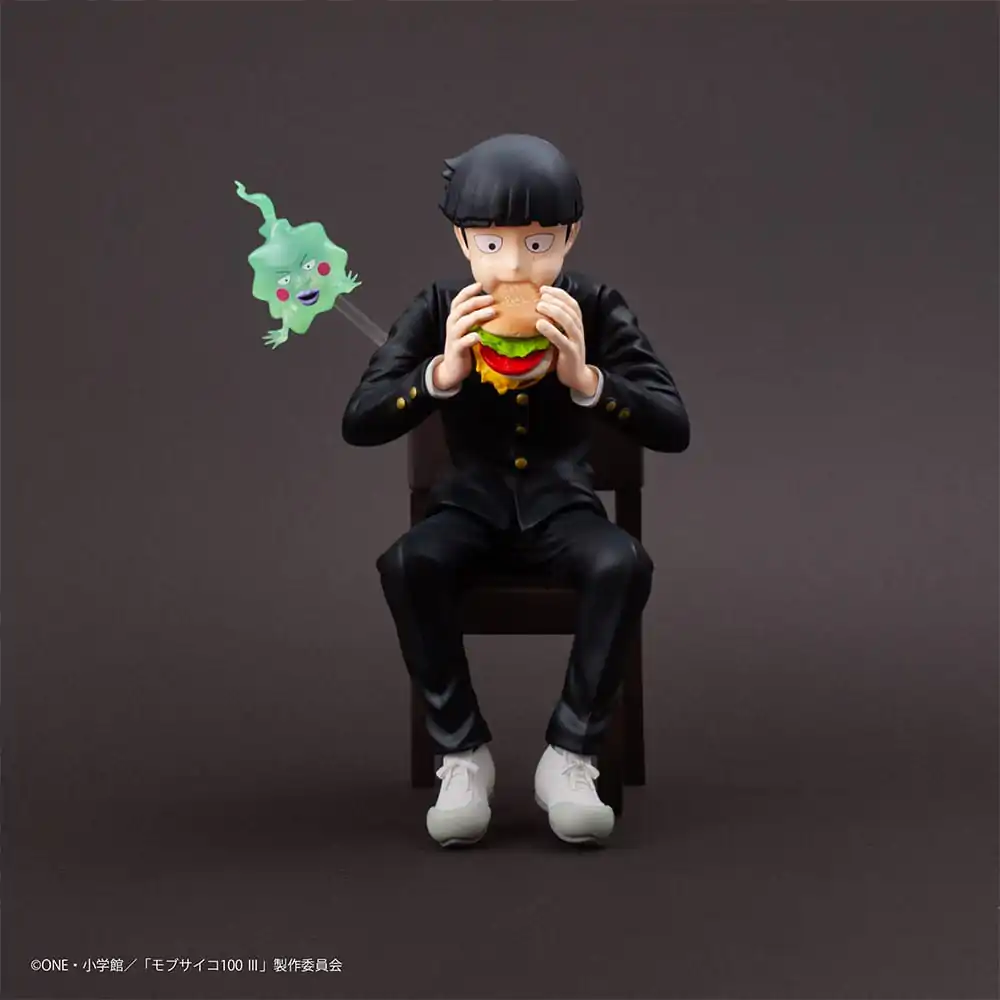 Mob Psycho 100 III x Bunbougu Cafe 2022 PVC soška Shigeo Kageyama & Ekubo 13 cm produktová fotografia