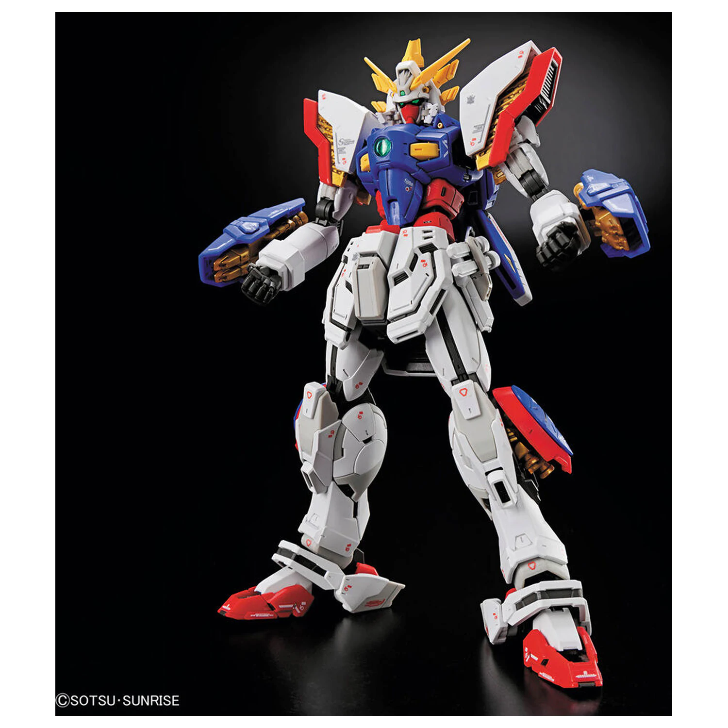 Mobile Fighter G Gundam Shining Gundam modelová súprava produktová fotografia