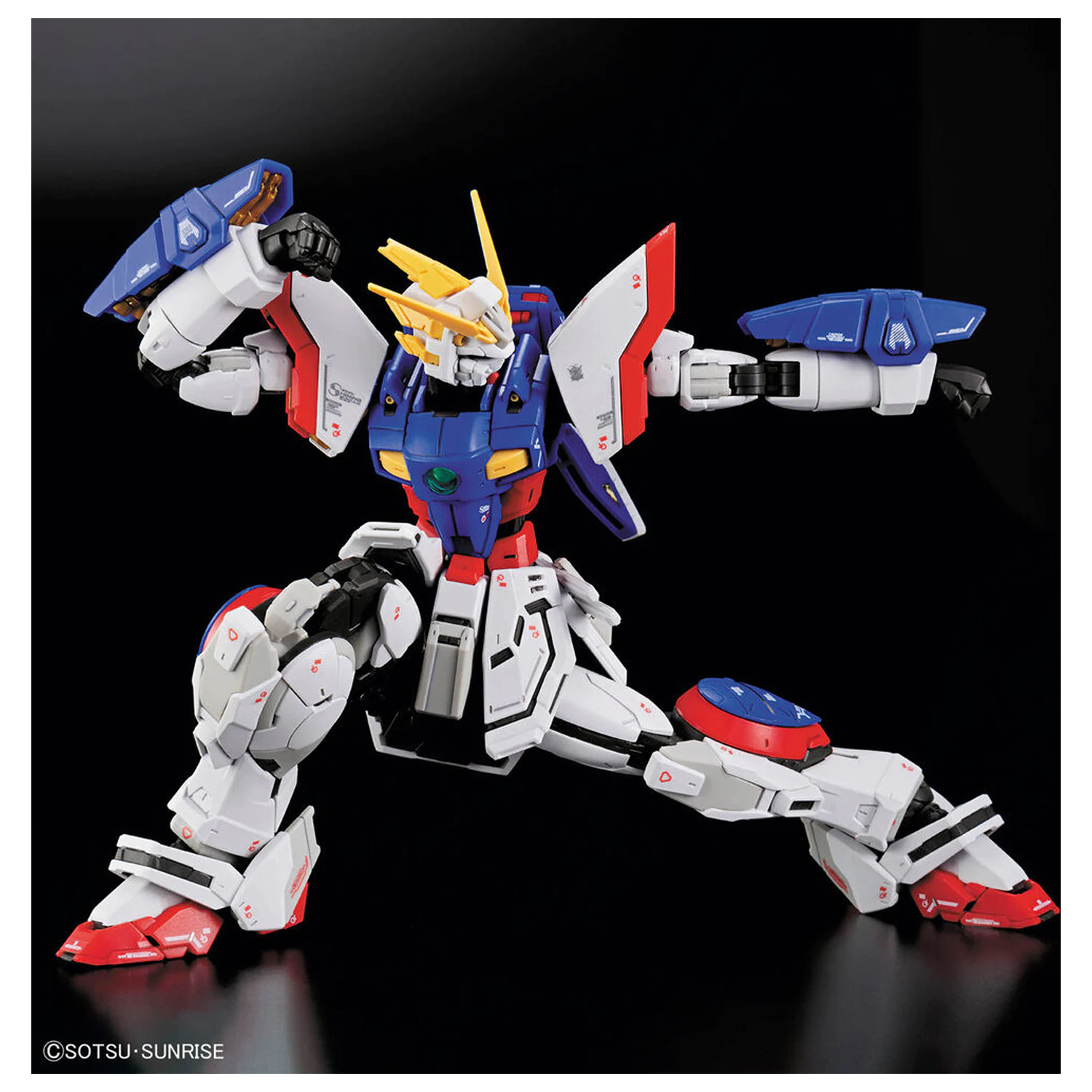 Mobile Fighter G Gundam Shining Gundam modelová súprava produktová fotografia