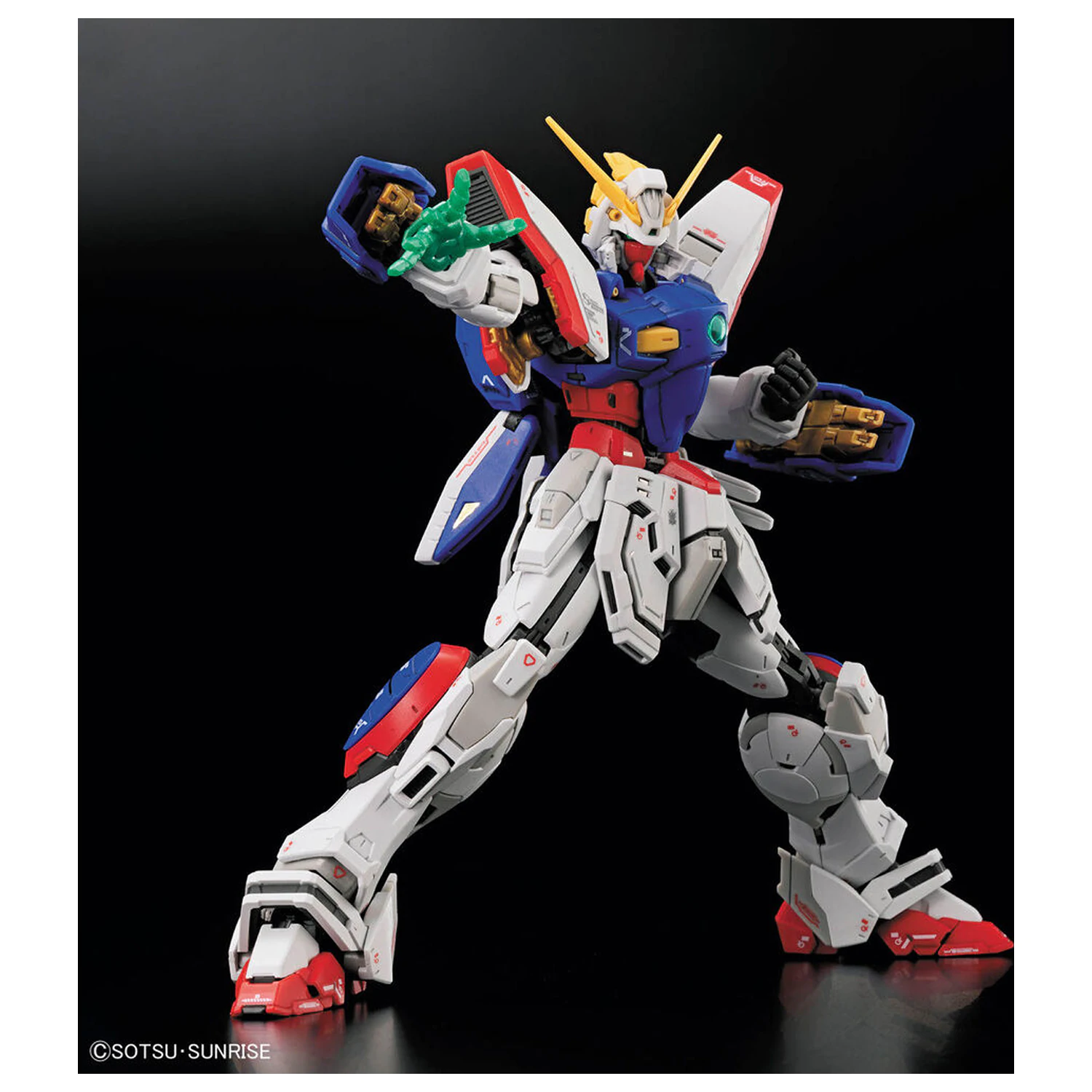 Mobile Fighter G Gundam Shining Gundam modelová súprava produktová fotografia