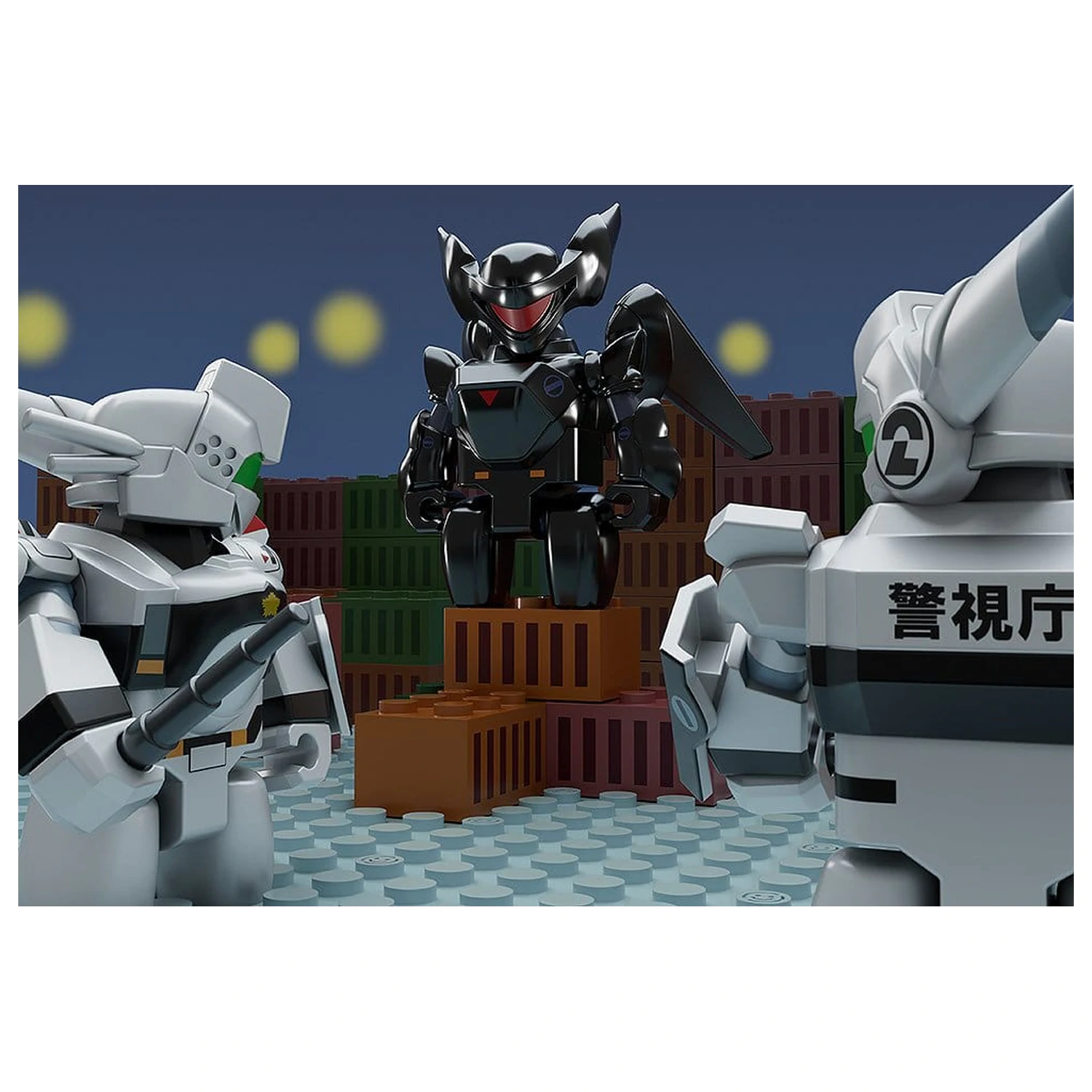 Mobile Police Patlabor Brickroid akčná figúrka AV-98 Ingram Unit 1 5 cm produktová fotografia