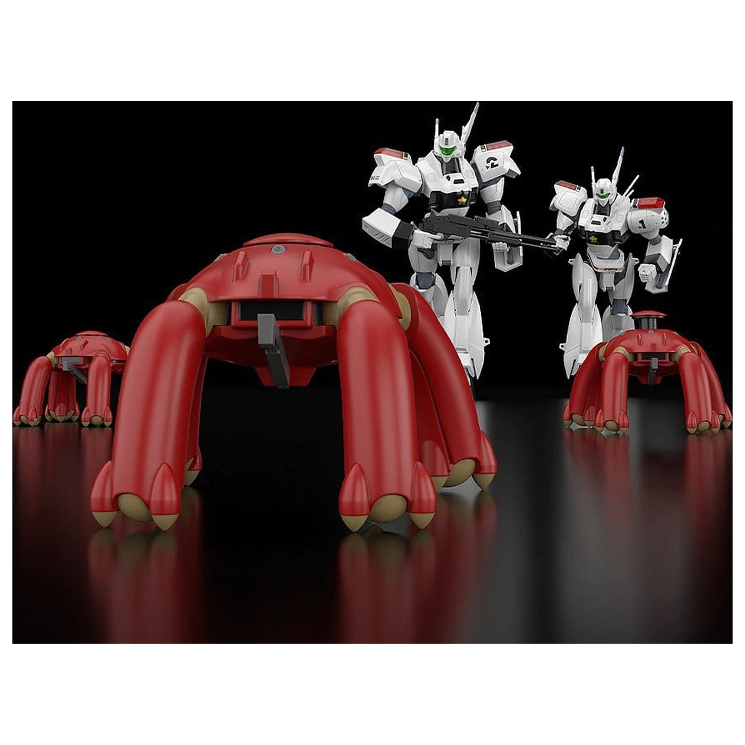 Mobile Police Patlabor Moderoid Model Kits Hercules 21 & ASV99 Boxer: Alternatívna verzia & Súprava Cardia produktová fotografia