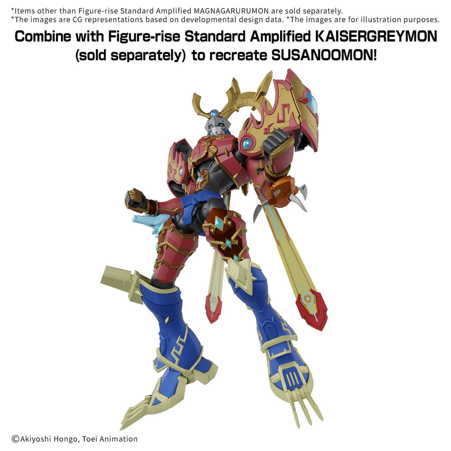 Mobile Suit Digimon - Nová položka A Predbežný model kit figúrka produktová fotografia
