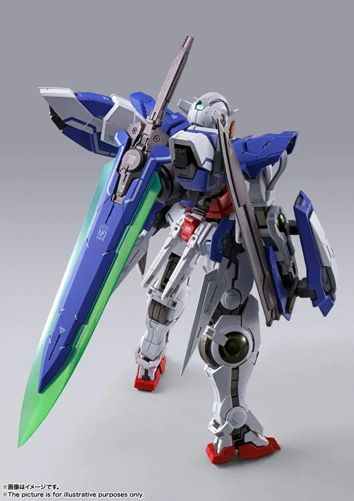 Mobile Suit Gundam 00 Revealed Chronicle Metal Build Diecast akčná figúrka Gundam Devise Exia 18 cm produktová fotografia