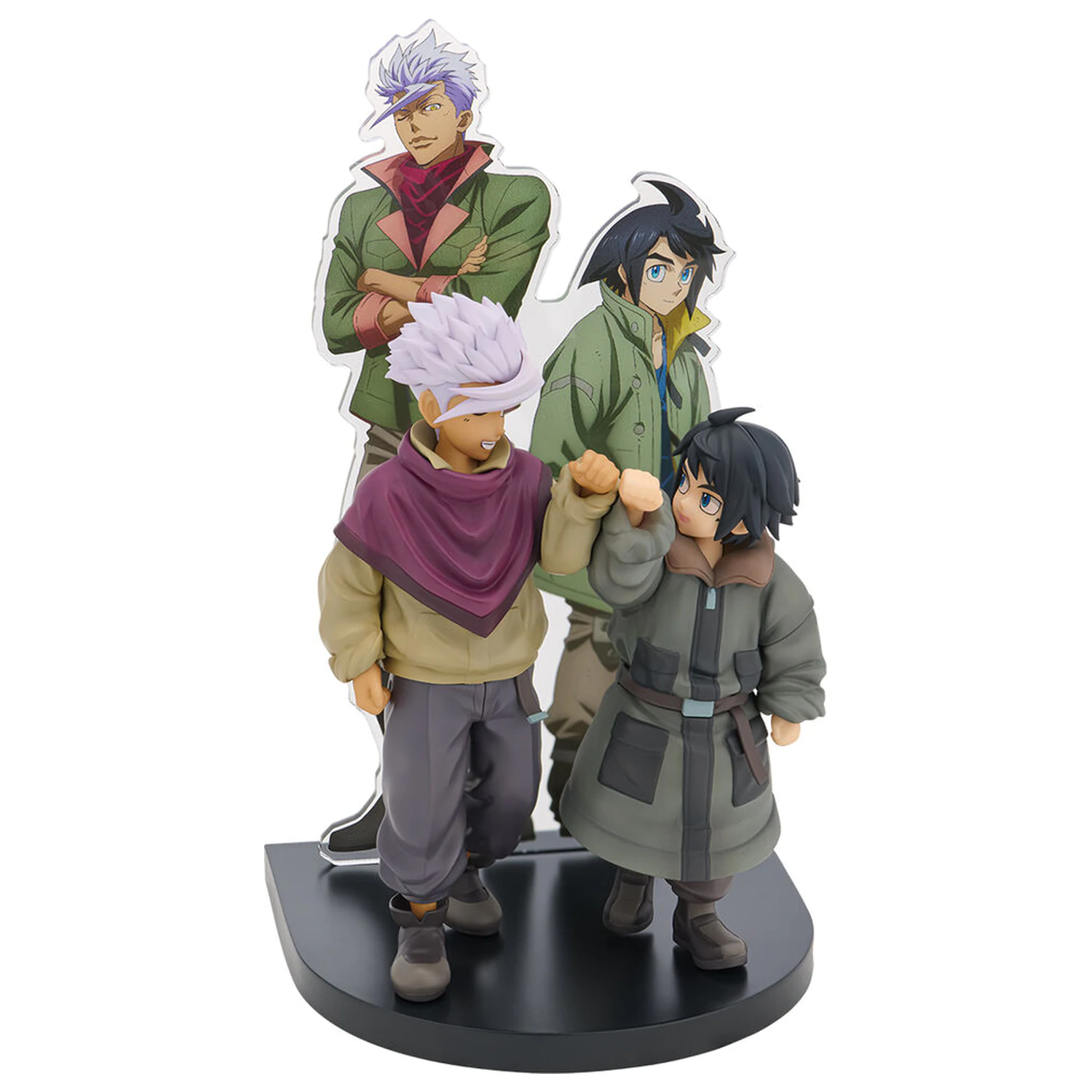 Mobile Suit Gundam Barbatos Iron-Blooded Orphans Augus Mikazuki & Itsuka Ichibansho figúrka 18cm produktová fotografia