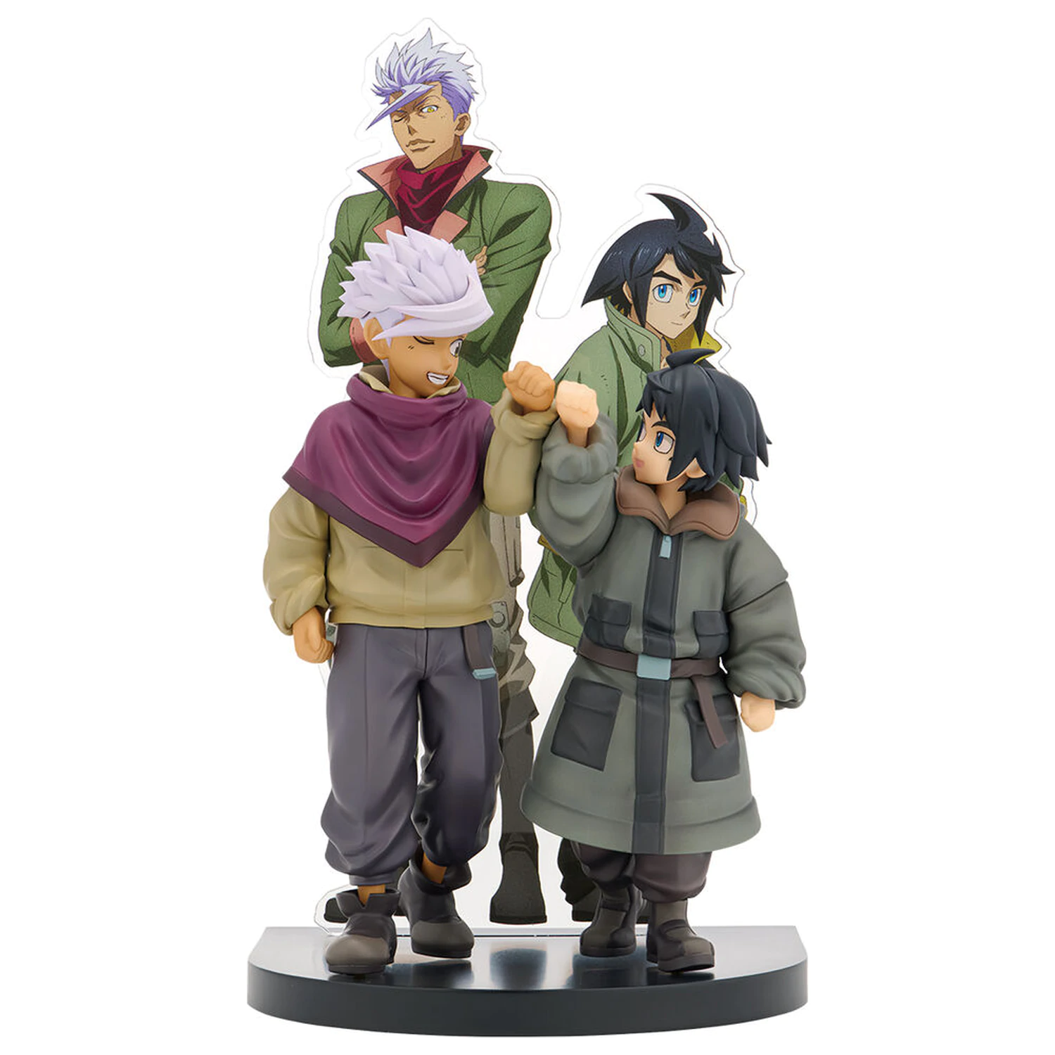Mobile Suit Gundam Barbatos Iron-Blooded Orphans Augus Mikazuki & Itsuka Ichibansho figúrka 18cm produktová fotografia