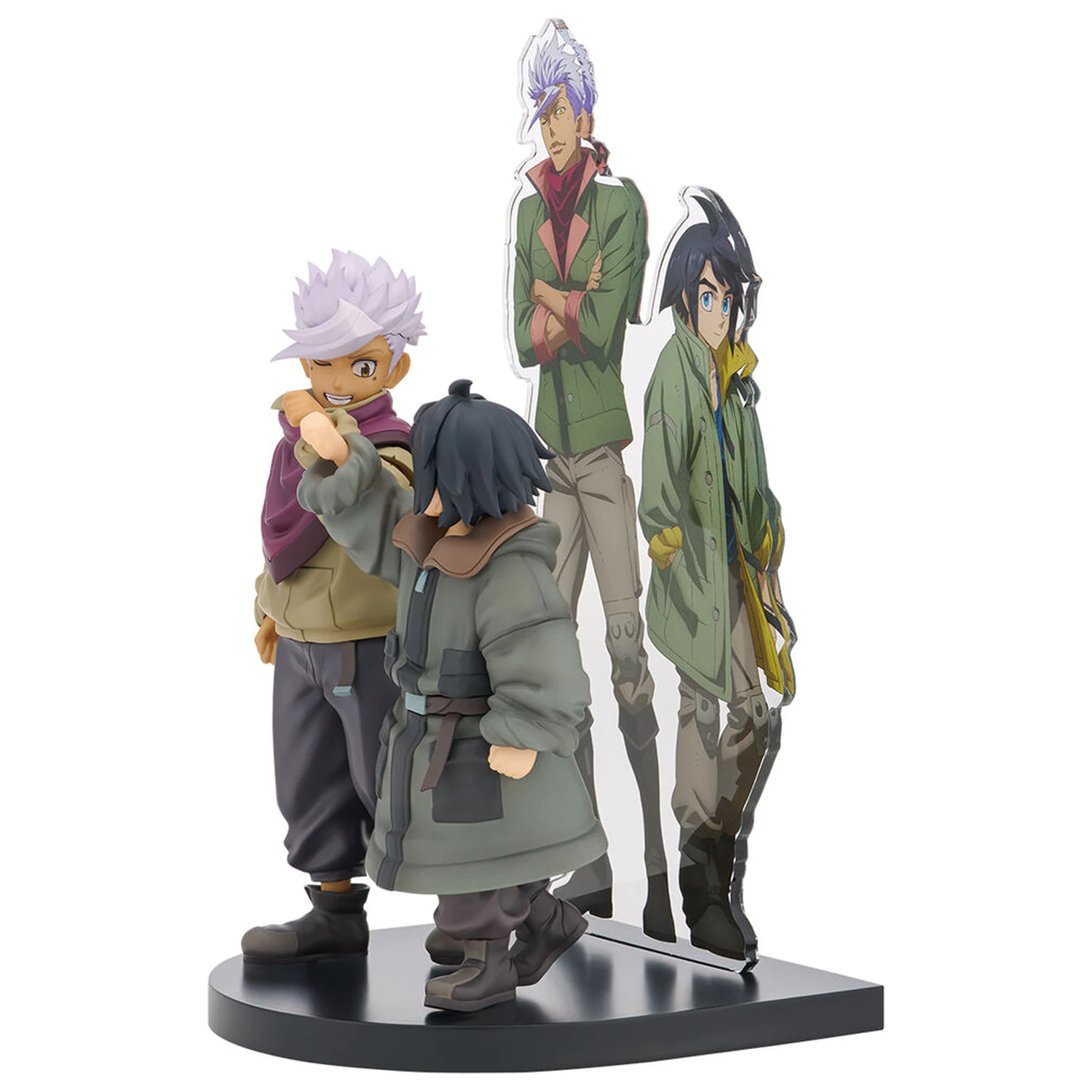 Mobile Suit Gundam Barbatos Iron-Blooded Orphans Augus Mikazuki & Itsuka Ichibansho figúrka 18cm produktová fotografia