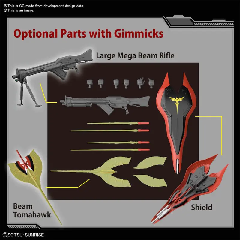 Mobile Suit Gundam: Char s Counterattack-Beltorchika s Children Nightingale model kit figúrka produktová fotografia