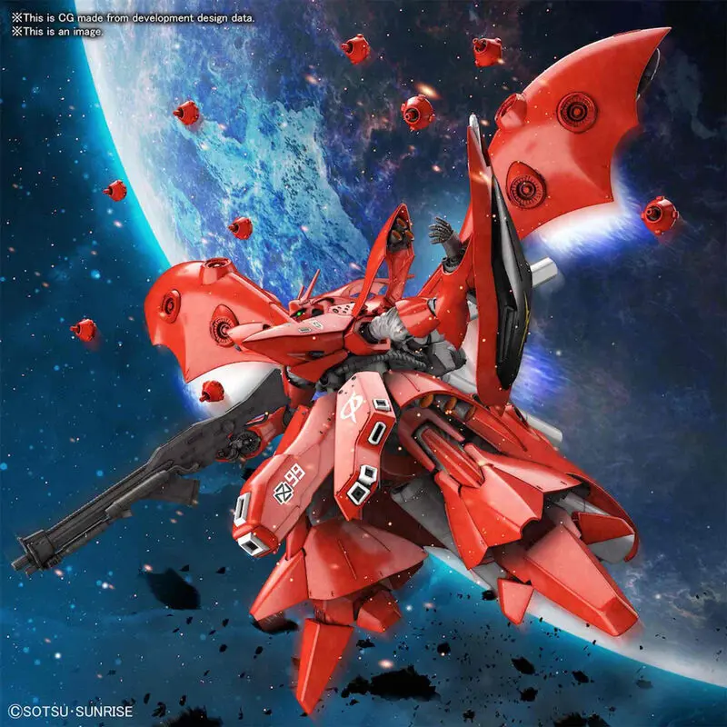 Mobile Suit Gundam: Char s Counterattack-Beltorchika s Children Nightingale model kit figúrka produktová fotografia