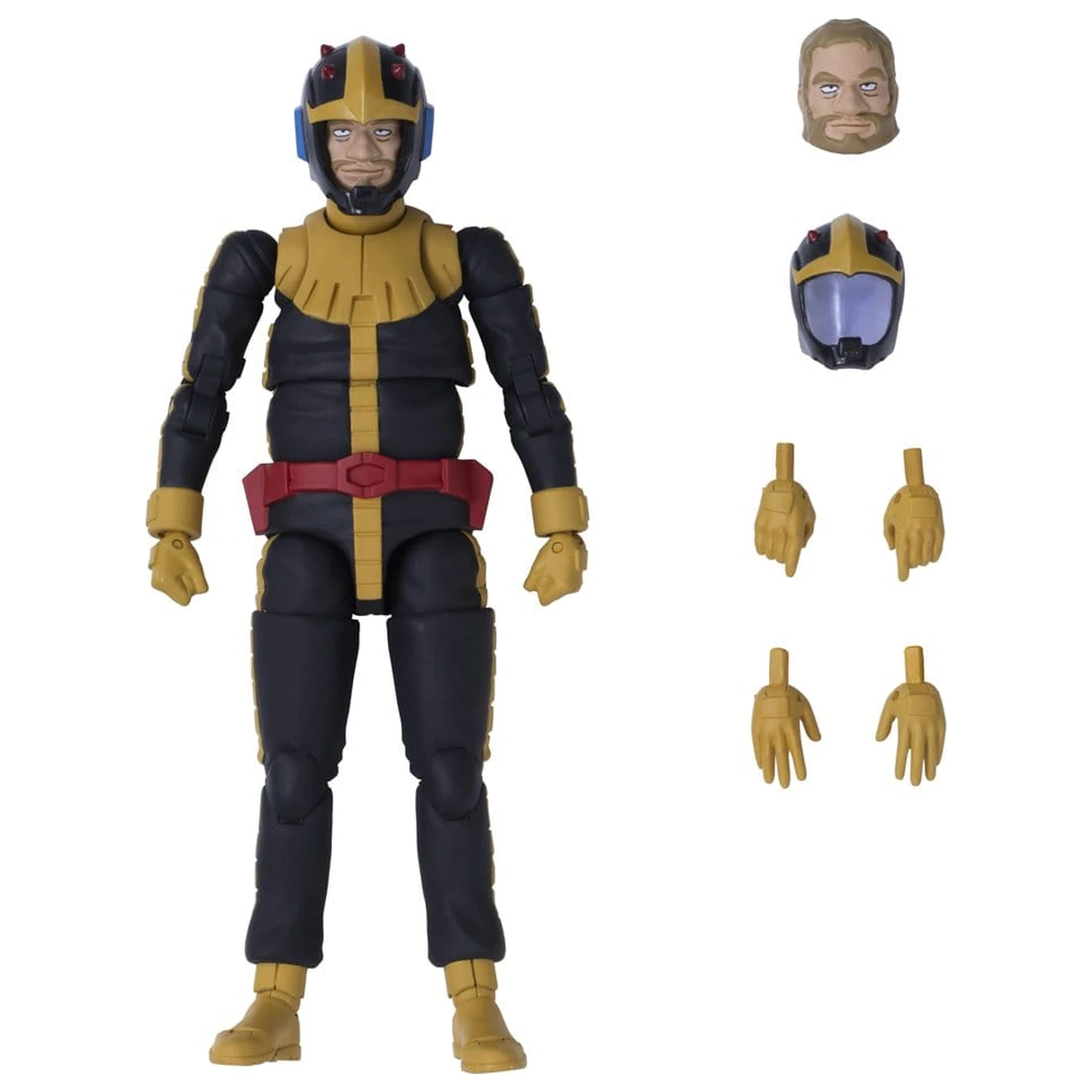 Mobile Suit Gundam G.M.G. Collection 13 Action Figure Principality of Zeon Black Tri-Stars Gaia Normal Suit Ver. 10 cm produktová fotografia
