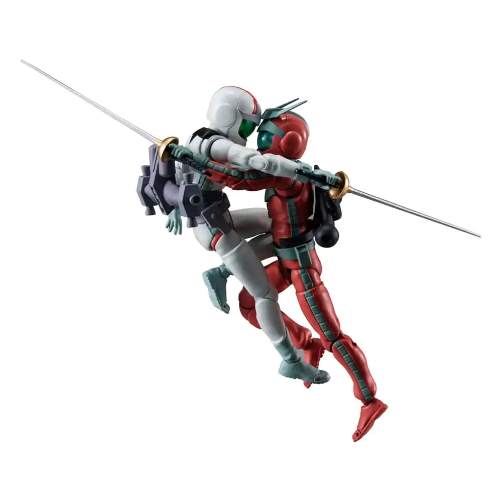 Mobile Suit Gundam G.M.G. Collection EX 09 akčné figúrky balenie 2 kusov Earth Federation Amuro Ray & Char Aznable Normal Suit Ver. (s darčekom) 10 cm produktová fotografia