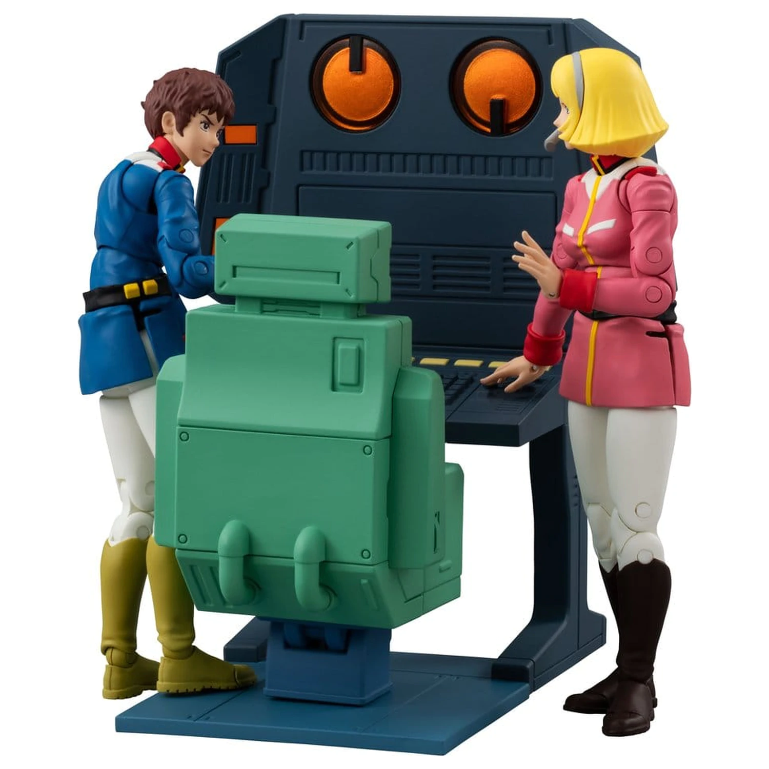 Mobile Suit Gundam G.M.G. Collection EX Diorama White Base Bridge Radio Operator Desk Set 10 cm (s darčekom) produktová fotografia