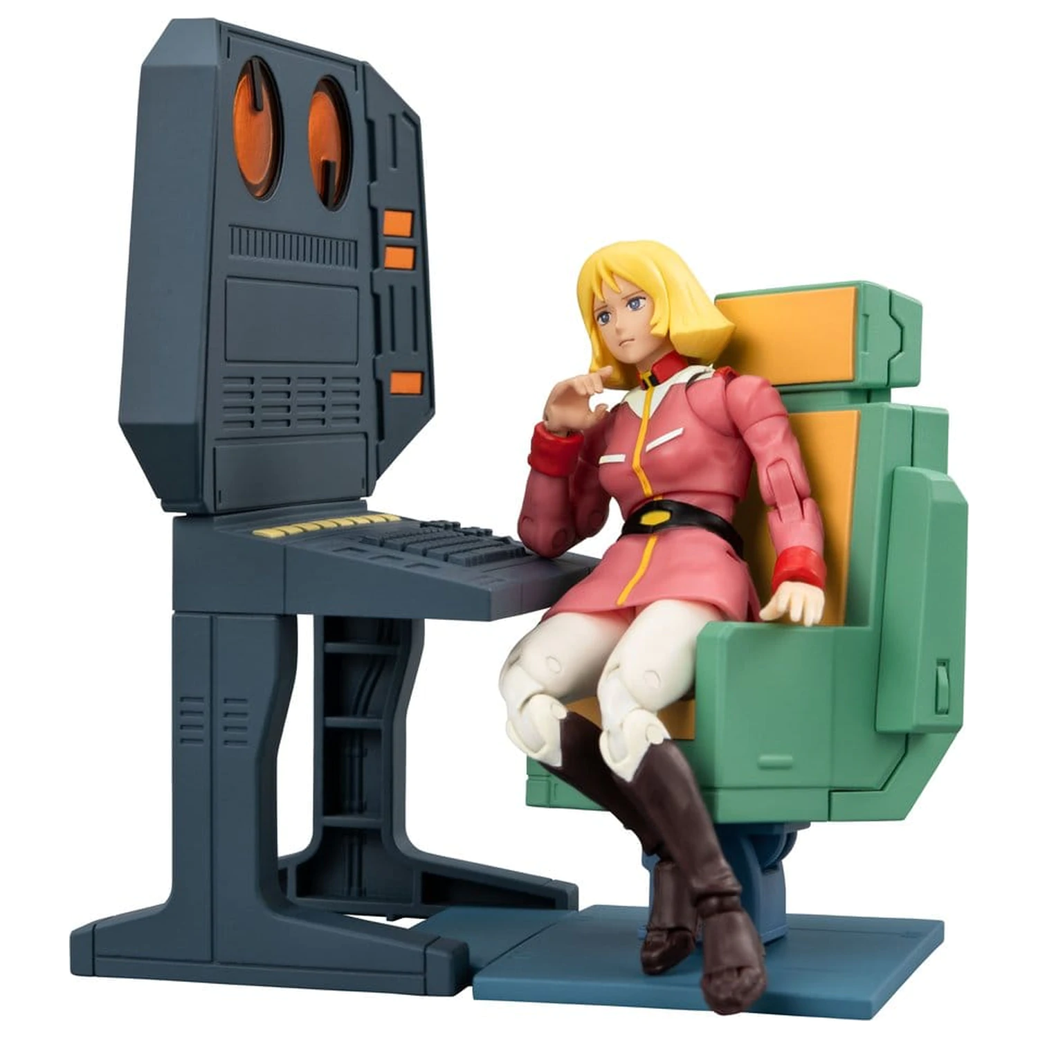 Mobile Suit Gundam G.M.G. Collection EX Diorama White Base Bridge Radio Operator Desk Set 10 cm (s darčekom) produktová fotografia