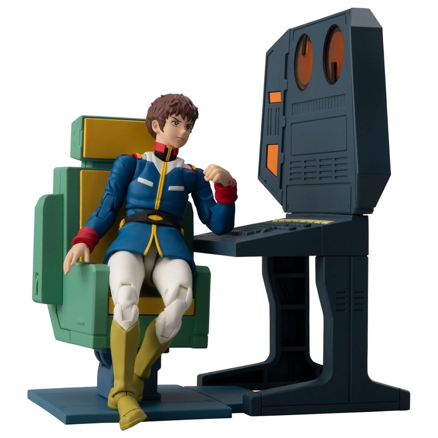 Mobile Suit Gundam G.M.G. Collection EX Diorama White Base Bridge Radio Operator Desk Set 10 cm (s darčekom) produktová fotografia