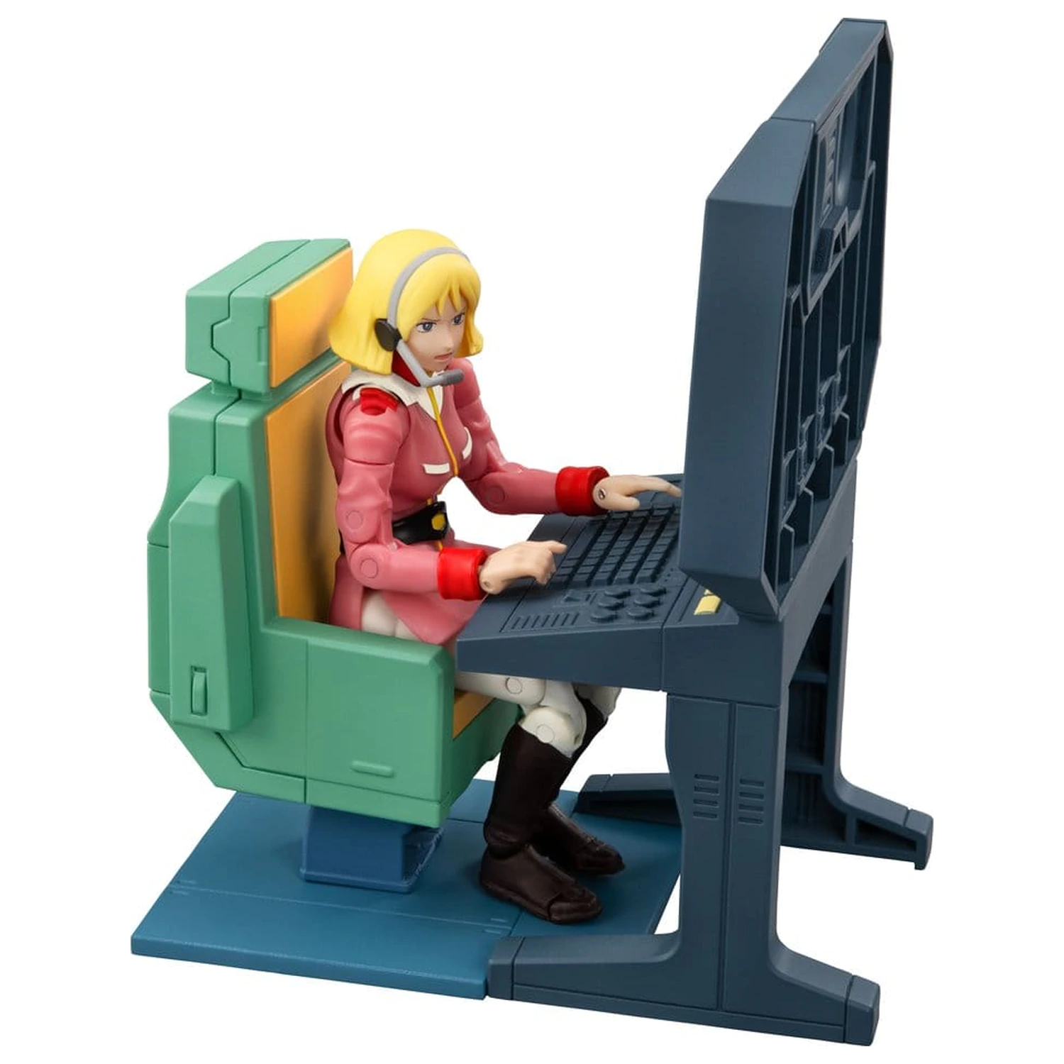 Mobile Suit Gundam G.M.G. Collection EX Diorama White Base Bridge Radio Operator Desk Set 10 cm (s darčekom) produktová fotografia