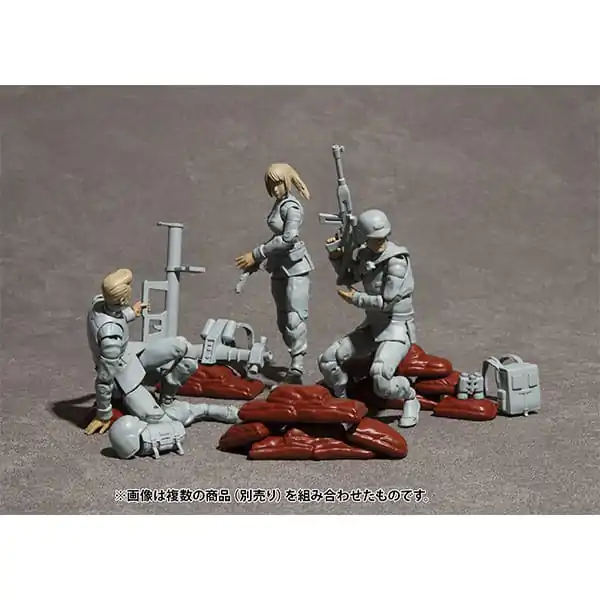 Mobile Suit Gundam G.M.G. Akčná figúrka Earth United Army Soldier 03 10 cm produktová fotografia