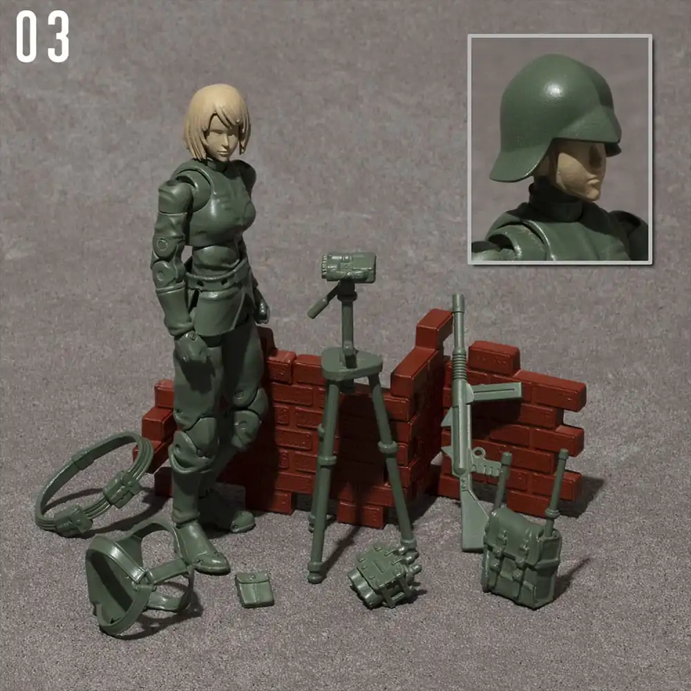 Mobile Suit Gundam G.M.G. Akčné figúrky 3-Pack Principality of Zeon General Soldier 01-03 Set 10 cm produktová fotografia
