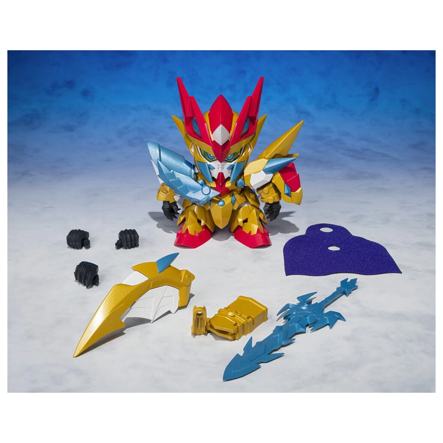 Mobile Suit Gundam Ganso SD Gundam World Holy Dragon Knight Zero Gundam figúrka 8cm produktová fotografia