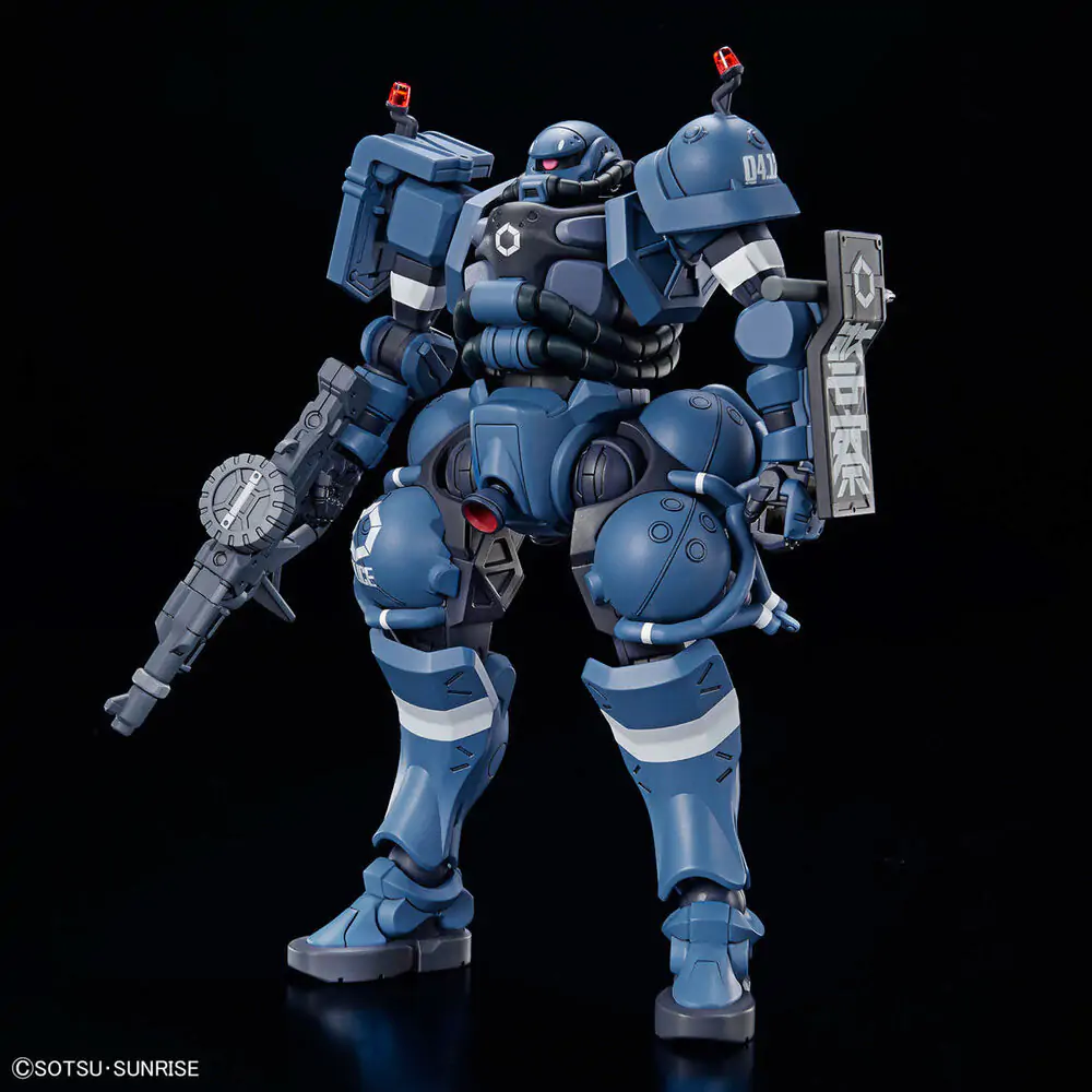 Mobile Suit Gundam GQuuuuuuX Police Zaku figúrka produktová fotografia