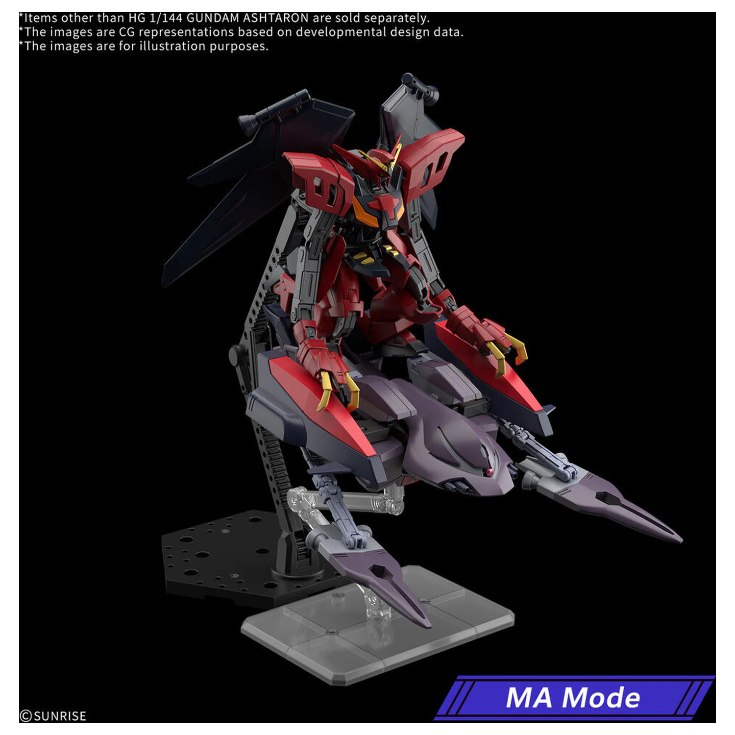 Mobile Suit Gundam - Gundam Ashtaron HG 1/144 model stavebnica produktová fotografia