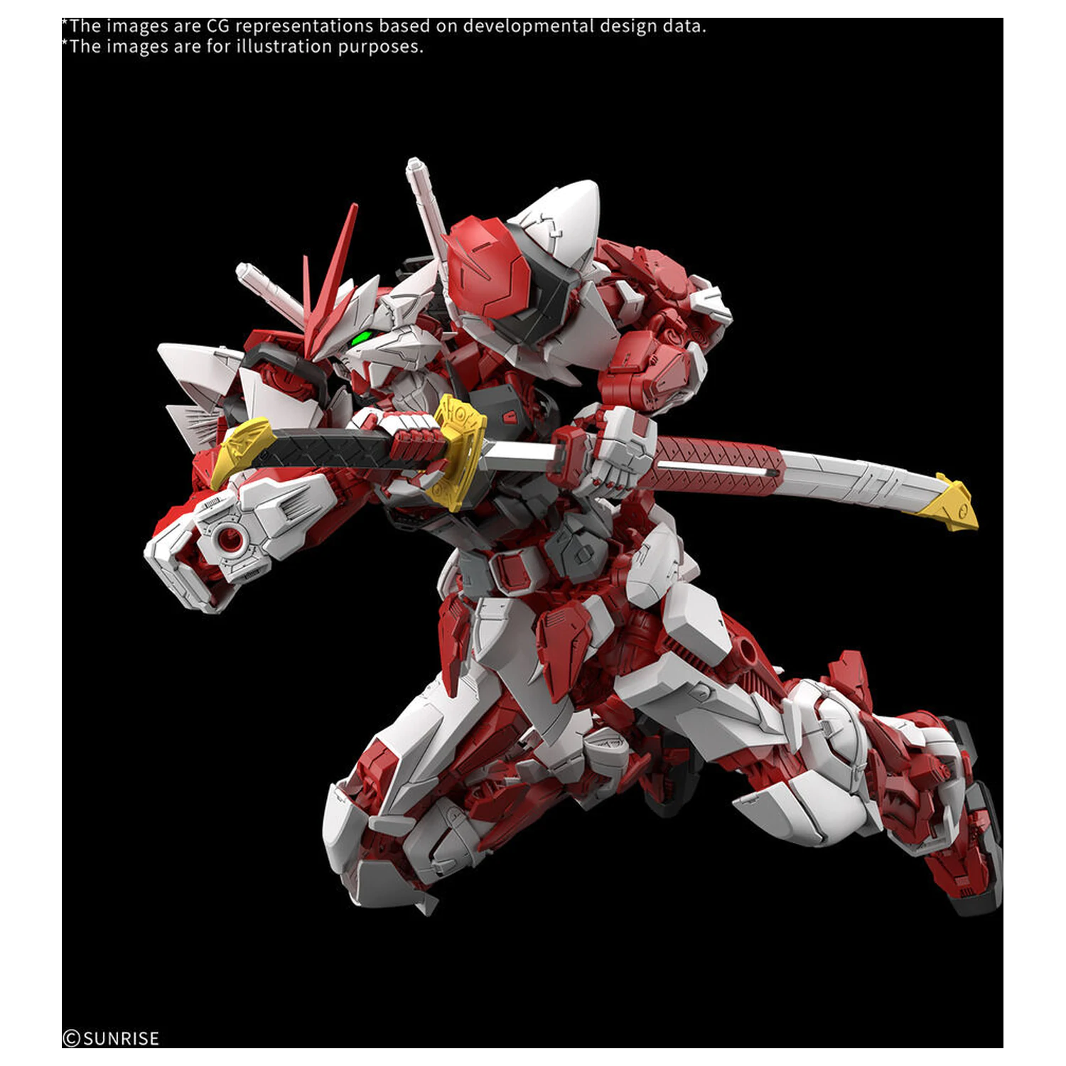 Mobile Suit Gundam - Gundam Liberty Astray Red Frame MG 1/100 modelárska stavebnica produktová fotografia