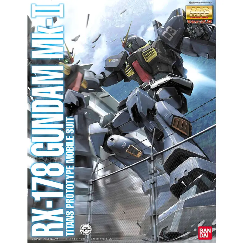 Mobile Suit Gundam Gundam MK-II Titans Ver. 2.0 Model Kit figúrka 18 cm produktová fotografia